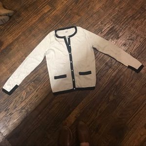 Shimmery Classic Style Cardigan